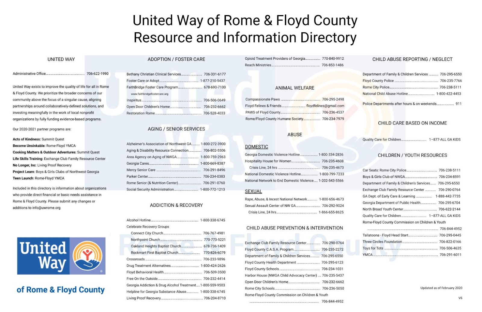United Way of Rome & Floyd County